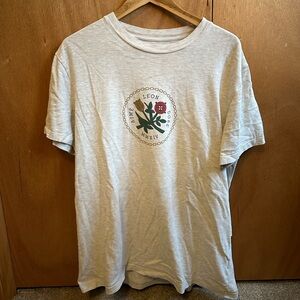 Aime Leon Dore Light Gray Floral Graphic Tee